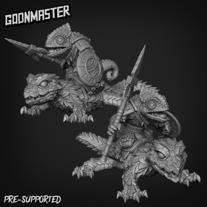 Armadillo Lizard Cavalry Bundle