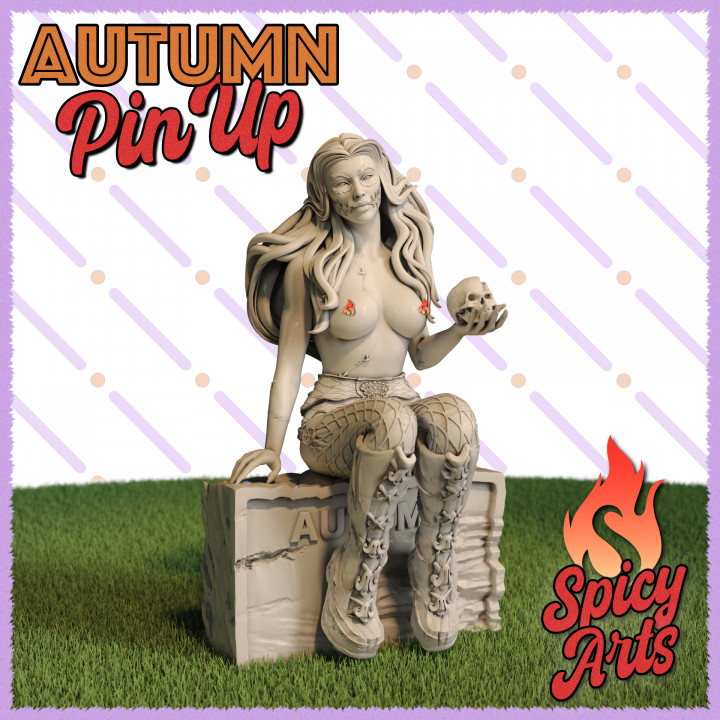 Autumn - (NSFW) Zombie Pin-Up