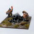 Dwarf Artillery Set - Highlands Miniatures print image