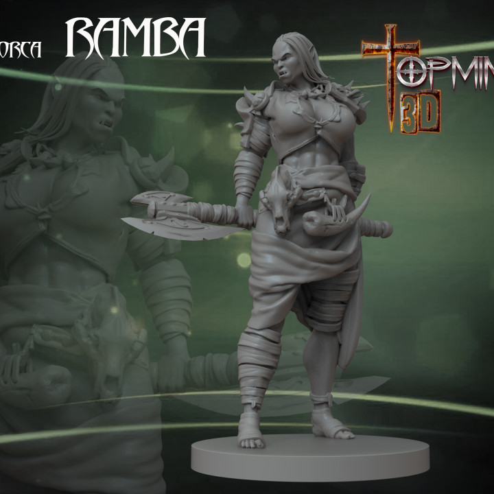 ORCA PARA JUEGOS DE ROL TABLETOP RPG
