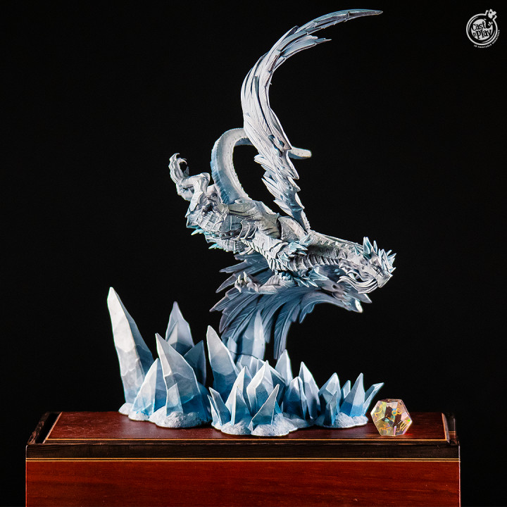 Jabihan, Frost White Dragon (Pre-Supported) image