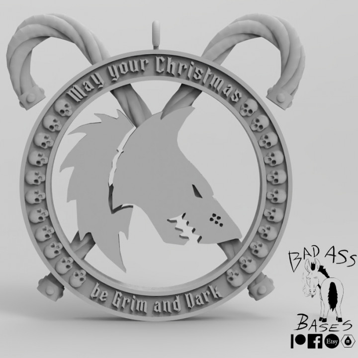 Grim Dark Ornament 19