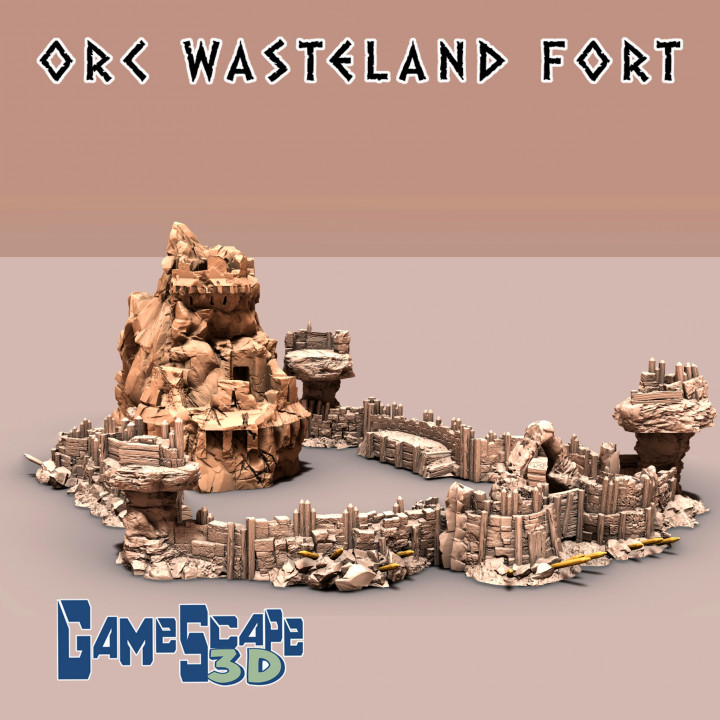 Orc Wasteland Fort and Dwarven Ruin image