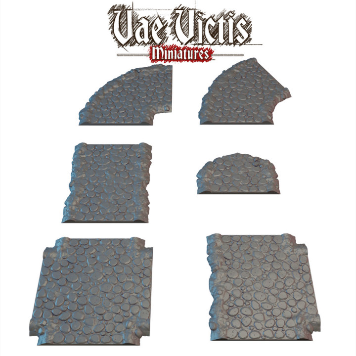 3D Printable Modular Roads by Vae Victis Miniatures