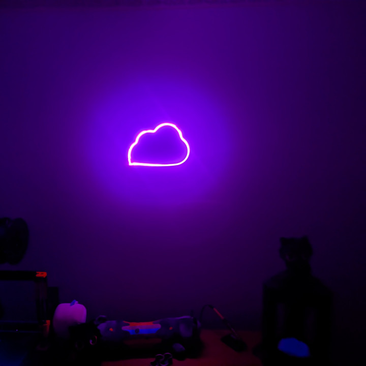 Neon Cloud Light Mount image
