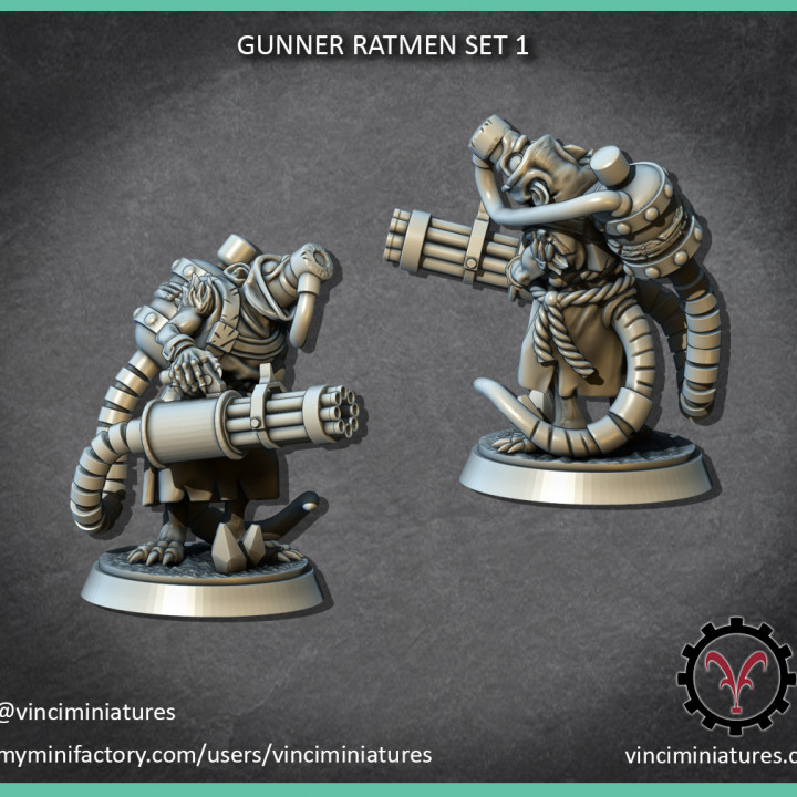 GUNNER RATMEN SET 1