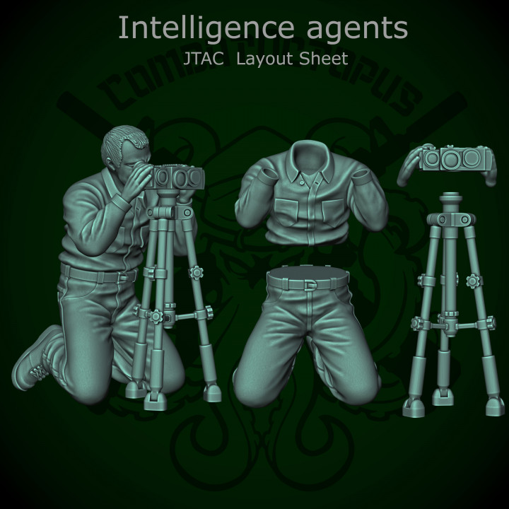 Patreon pack 16 - October 2022 - Intelligence agents image