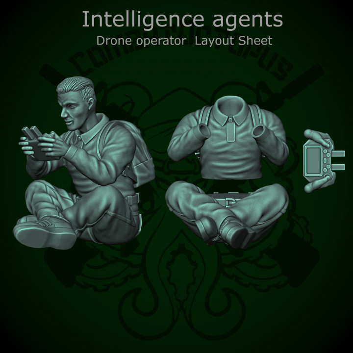 Patreon pack 16 - October 2022 - Intelligence agents image