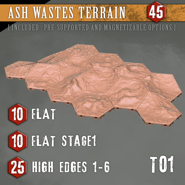 T01 ASH WASTES TERRAIN