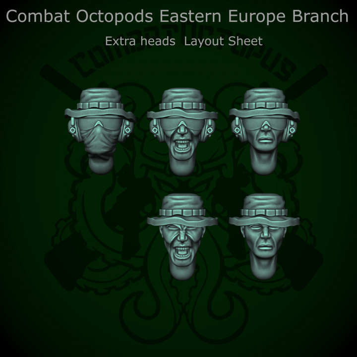 Patreon release 17 - November 2022 - Combat Octopods Eastern Europe Branch image
