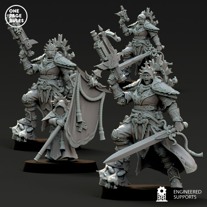 3D Printable Blessed Sisters - Release #1 by One Page Rules