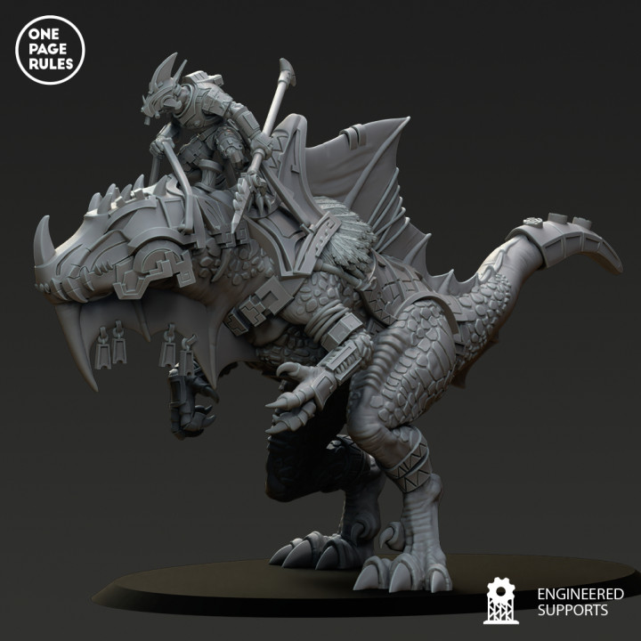 3D Printable Saurian Starhost - Army Bundle #2 by One Page Rules