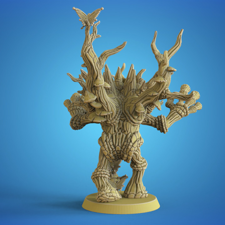 Treeman with fairys image