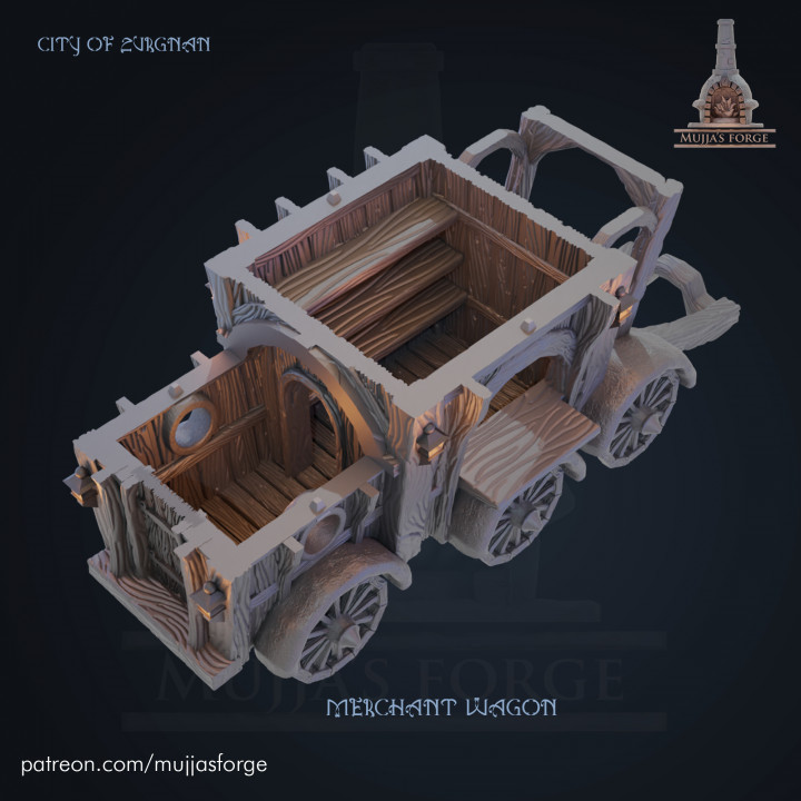 Merchant's Wagon - City Of Zurgnan