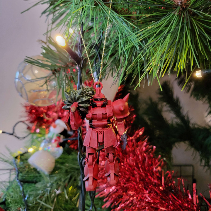 Battlesuit Christmas Ornament image