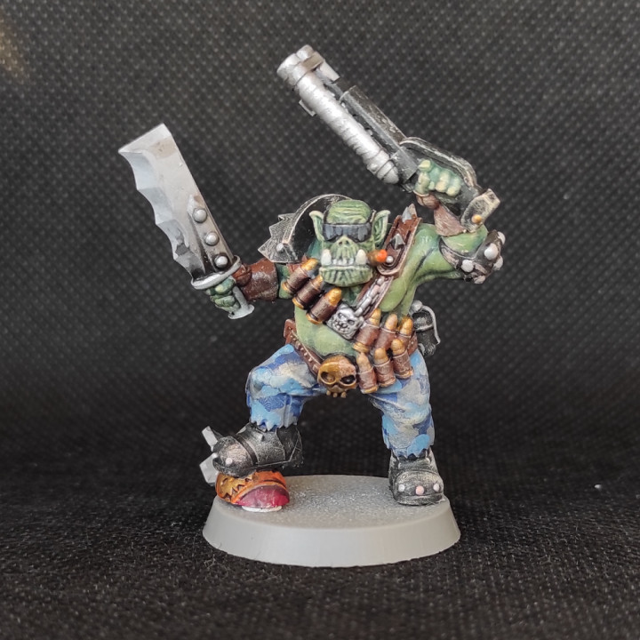 Ork with shotgun