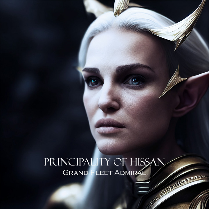 SCI-FI Ships Fleet Pack - Principality of Hissan - Presupported