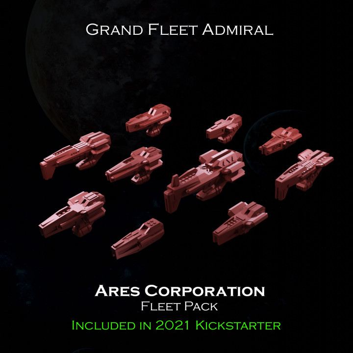 SCI-FI Ships Fleet Pack - Ares Corporation - Presupported image