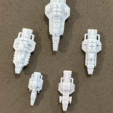 Picture of print of SCI-FI Ships Fleet Pack - Uun Corporation - Presupported