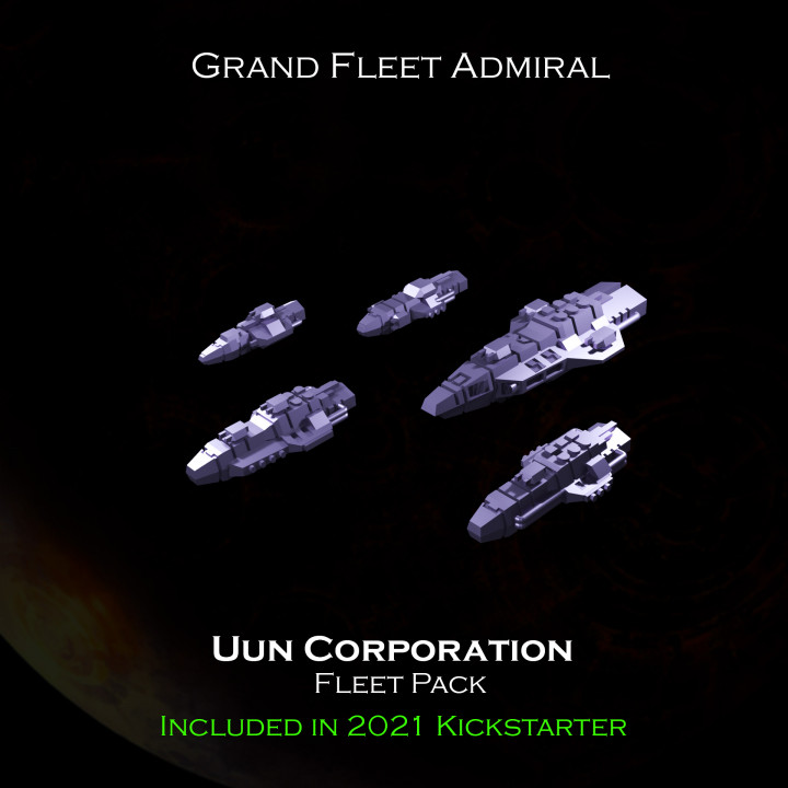 SCI-FI Ships Fleet Pack - Uun Corporation - Presupported image