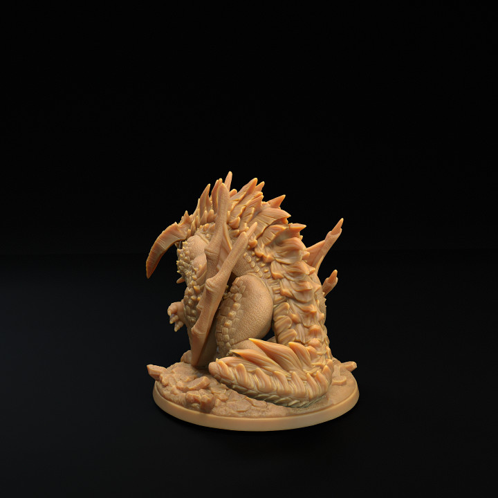 FREE Siege Wyvern STL| PRESUPPORTED | Dragon Trappers Lodge image