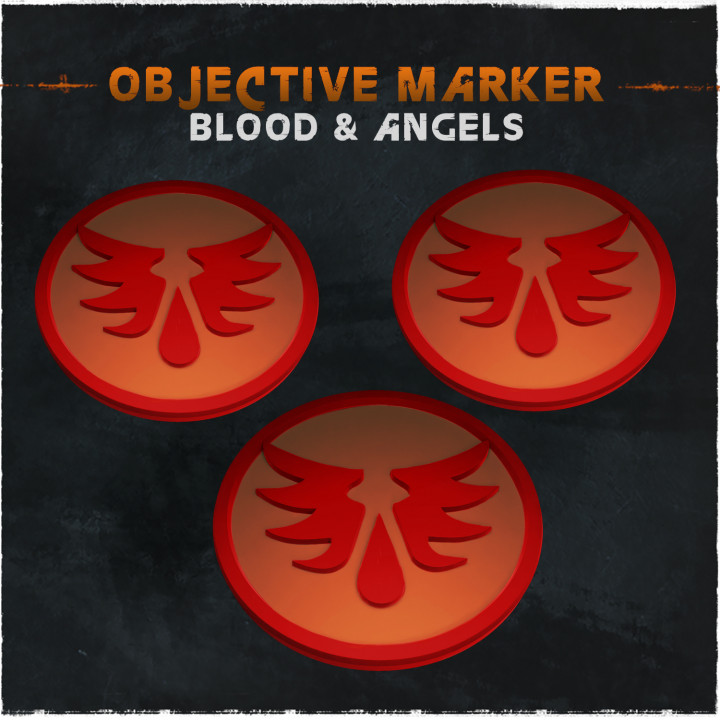 Objective Marker - Blood & Angels