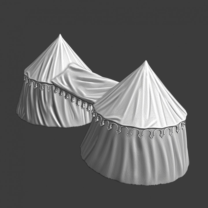 Medieval Royal Tent image