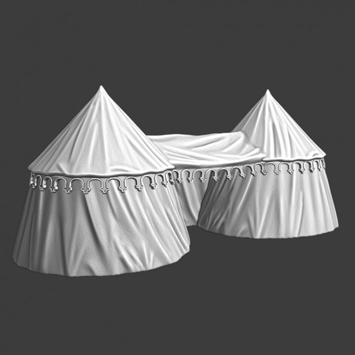 Medieval Royal Tent image