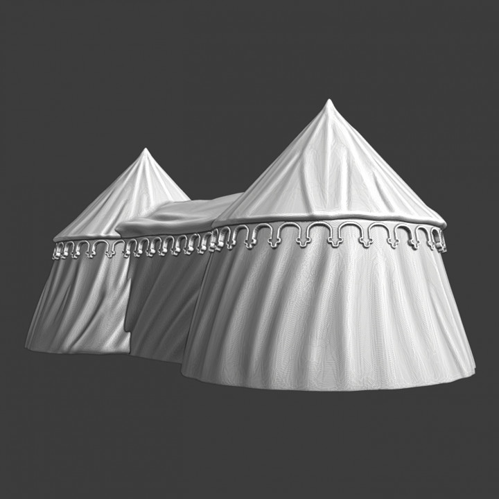 Medieval Royal Tent image