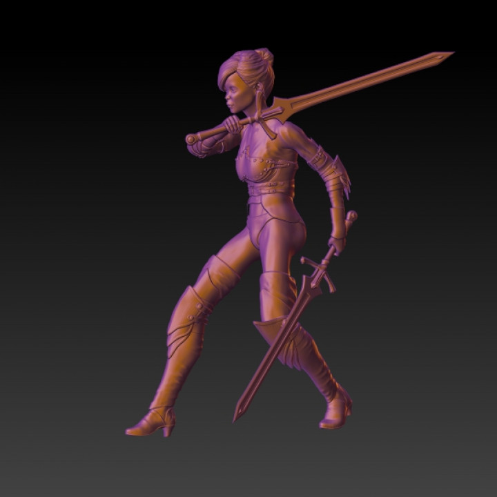 female warrior - Rpg image