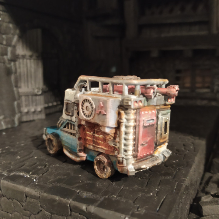 Gaslands Dystopian Caravan