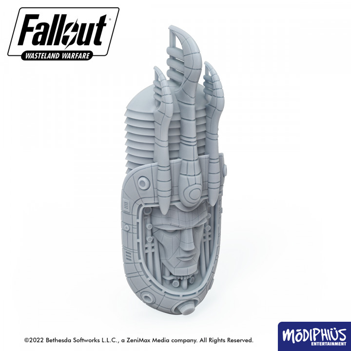 Fallout: Wasteland Warfare - Print at Home - Art Deco Statues image