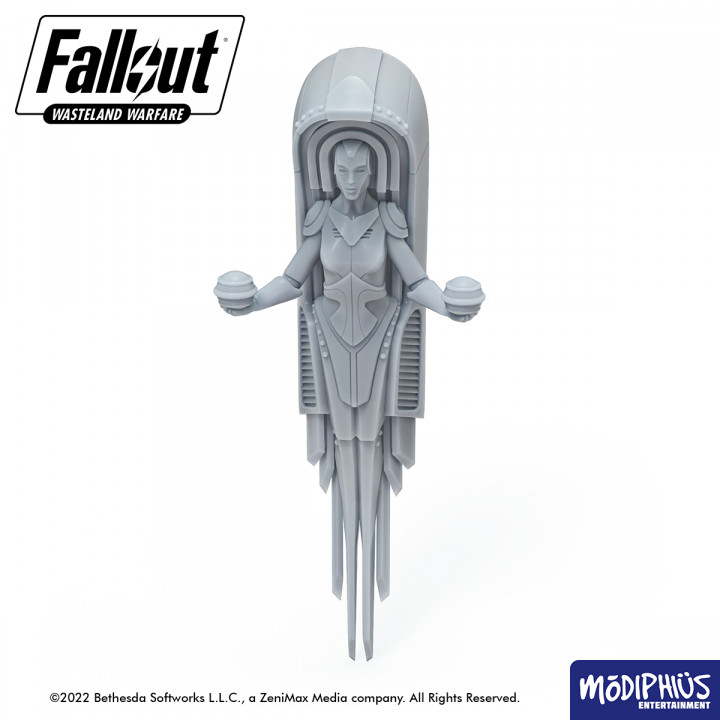 Fallout: Wasteland Warfare - Print at Home - Art Deco Statues image