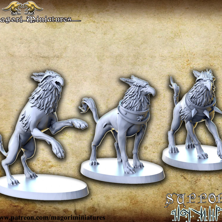 Griffhound pack