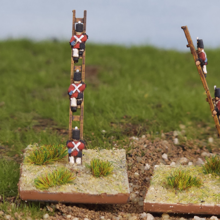 6-15mm British Infantry with Ladders (1800-1812) NAP-GB-1 image