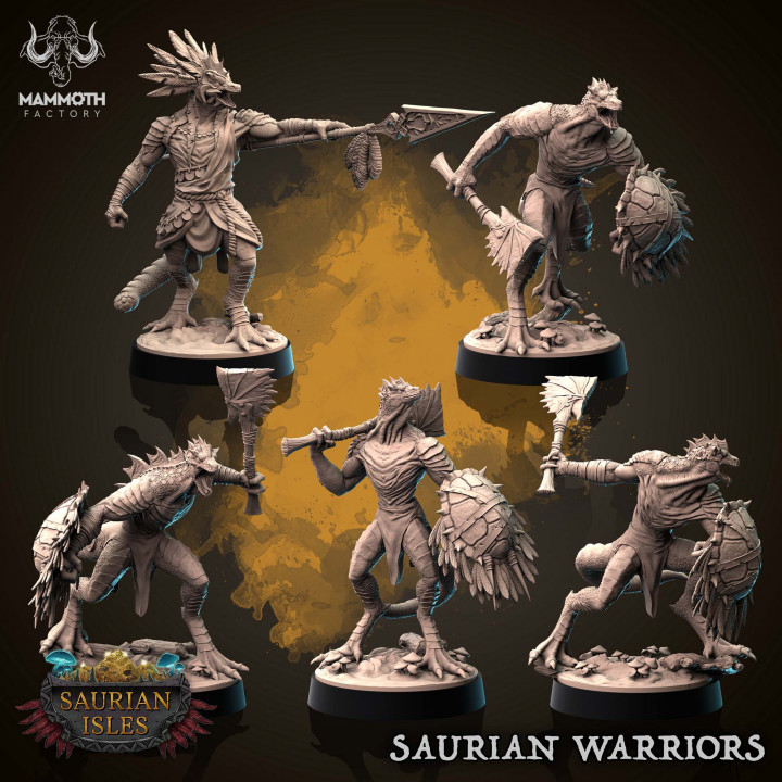 Saurian Warriors Pack image