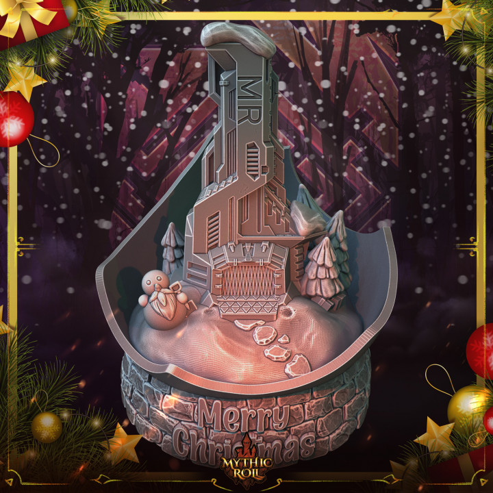 Snow Globe | The Control Tower, Mythic Roll Ornament