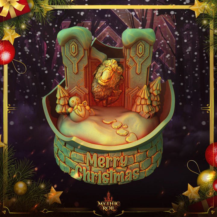 Snow Globe | Gate of Valhalla, Mythic Roll Ornament