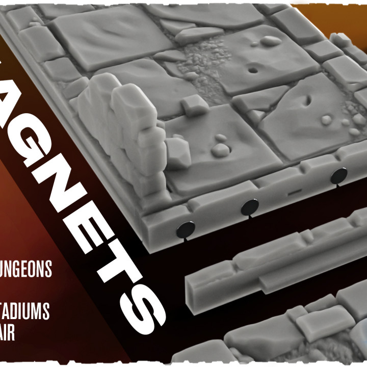 MAGNETS SYSTEM For KRAKEN FANTASY STADIUMS AND DUNGEONS's Cover