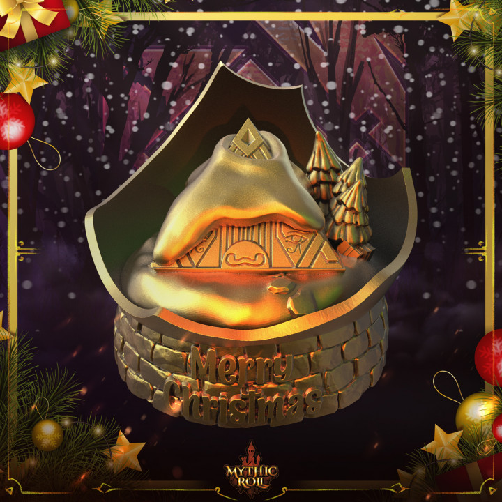 Snow Globe | The Sun Temple, Mythic Roll Ornament