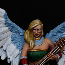 Angelic Bard with Lute