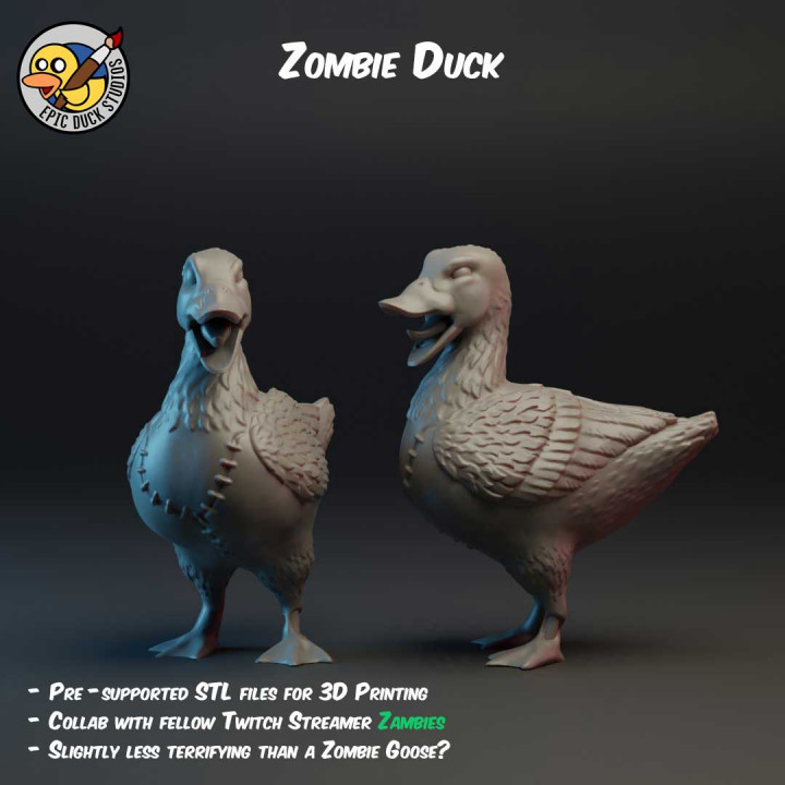 Zombie Duck - Dungeon Monster