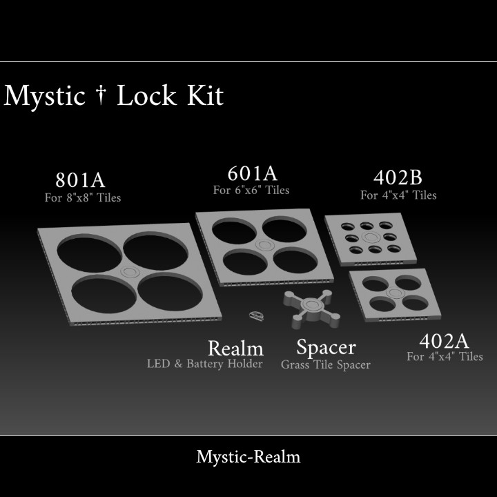Mystic-Realm's FREE Mystic-Lock Base & Battery Kit