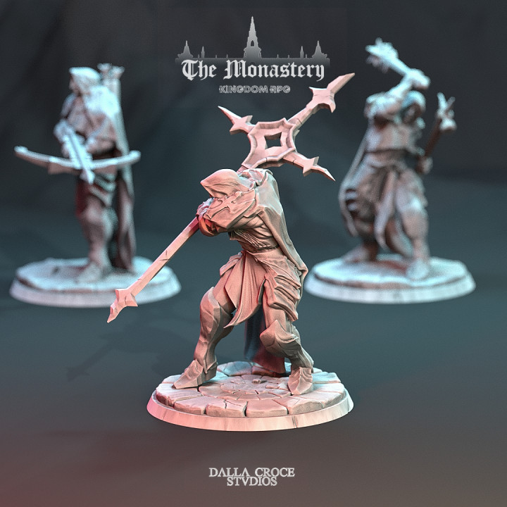 The Monastery - The Boss Monks Character Set image