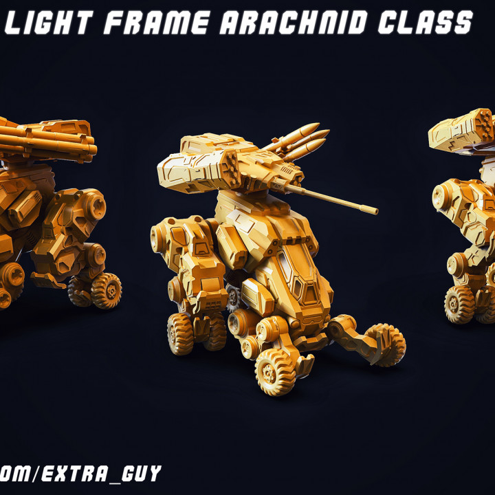 Arachnid Class Light Frame 32mm 3 Poses