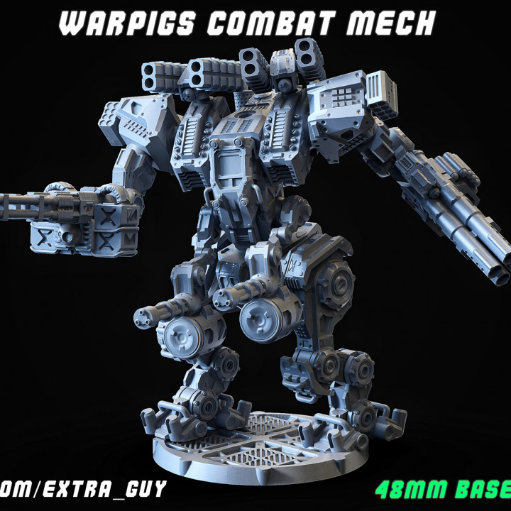 Mecha Warpig Class Medium Frame 48mm 3 Poses