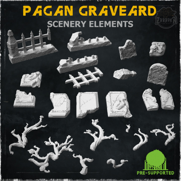 Pagan Graveard - Scenery Elements image