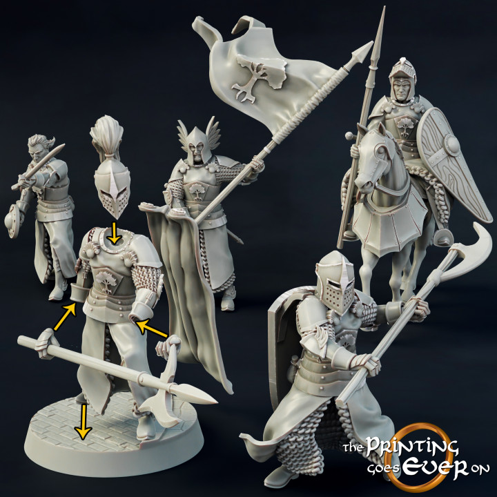 Modular Gonthan Kings Guards - Presupported image