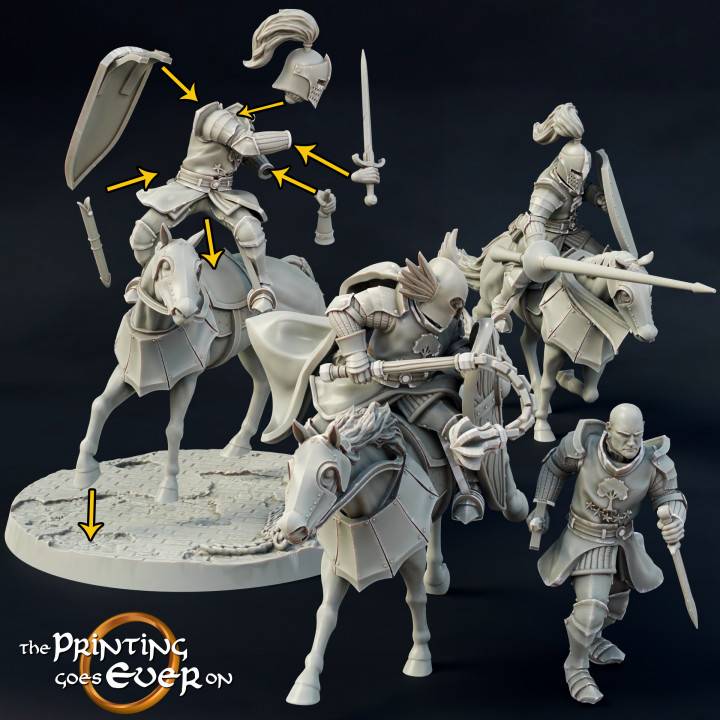 Modular Gonthan Knights - Presupported image