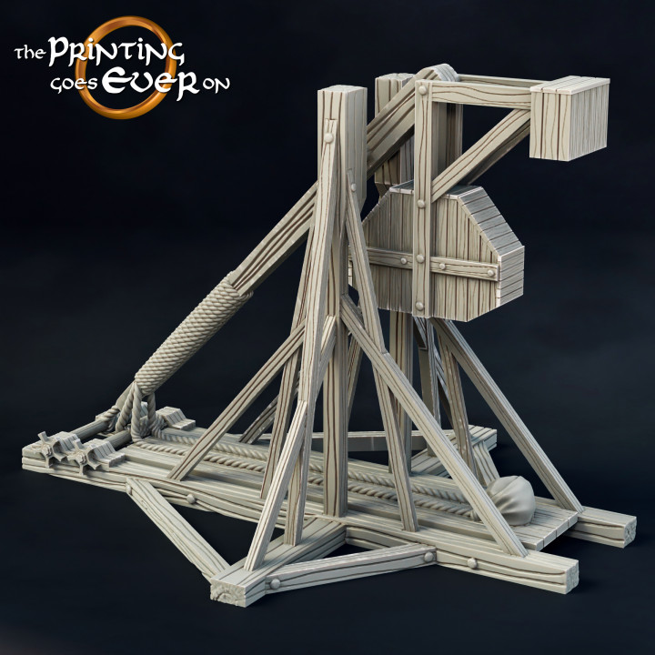 Gonthan Siege Weapons - Ballista and Trebuchet image